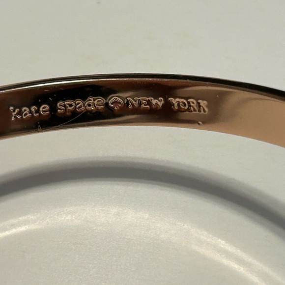 kate spade ♠️ Rose Gold Tone Bangle Bracelet Set - Picture 12 of 14